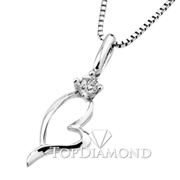 18K White Gold Diamond Pendant P2391. 18K White Gold Diamond Pendant P2391, Diamond Pendants. Necklaces & Pendants. Top Diamonds & Jewelry