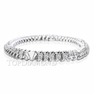 Diamond 18K White Gold Bracelet L1279. Diamond 18K White Gold Bracelet L1279, Diamond Bracelets. Bracelets. Top Diamonds & Jewelry