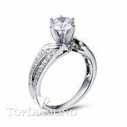 Diamond Engagement Ring Setting Style B5058. Diamond Engagement Ring Setting Style B5058A, Diamond Accented. Engagement Ring Settings. Top Diamonds & Jewelry