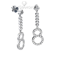 Diamond Dangling Earrings E0459. Diamond Dangling Earrings E0459, Dangle Earrings. Earrings. Top Diamonds & Jewelry