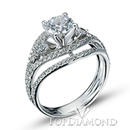18K White Gold Diamond Ring B2342. B2342AW50D, Diamond Rings. Diamond Jewelry. Hung Phat Diamonds & Jewelry