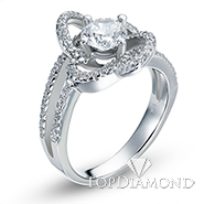 18K White Gold Diamond Ring B1739. B1739BW50D, Diamond Rings. Diamond Jewelry. Hung Phat Diamonds & Jewelry