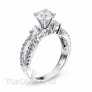 Diamond Engagement Ring Setting Style B1101. Diamond Engagement Ring Setting Style B1101, Diamond Accented. Engagement Ring Settings. Top Diamonds & Jewelry