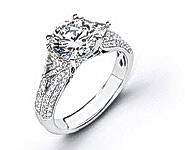Simon G Engagement Ring Setting MR1574-$300 GIFT CARD INCLUDED WITH PURCHASE. MR1574, Engagement Rings. Simon G. Hung Phat Diamonds & Jewelry