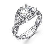 Simon G Engagement Ring Setting MR1566-$1000 GIFT CARD INCLUDED WITH PURCHASE. MR1566, Engagement Rings. Simon G. Hung Phat Diamonds & Jewelry
