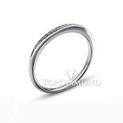 Wedding Band With Micropave Set Round Diamonds D5091A. Wedding Band With Micropave Set Round Diamonds D5091A, Women