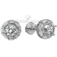 Diamond Stud Earrings E0334. Diamond Stud Earrings E0334, Diamond Earrings. Earrings. Top Diamonds & Jewelry