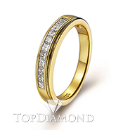18K Yellow Gold Diamond Ring D0784. 