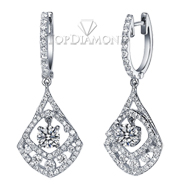 Diamond Dangling Earrings Style Setting E1341. Diamond Dangling Earrings Style Setting E1341, Dangle Earrings. Earrings. Top Diamonds & Jewelry