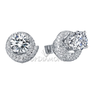 Diamond Stud Earrings Style Setting E1342. Diamond Stud Earrings Style Setting E1342, Diamond Earrings. Earrings. Top Diamonds & Jewelry