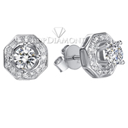 Diamond Stud Earrings Style Setting E0692. Diamond Stud Earrings Style Setting E0692, Diamond Earrings. Earrings. Top Diamonds & Jewelry