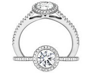 Ritani Bella Vita Engagement Ring Setting – 1R3700AR-$300 GIFT CARD INCLUDED WITH PURCHASE. Ritani Engagement Ring Setting 1R3700AR-$300 GIFT CARD INCLUDED WITH PURCHASE, Engagement Rings. Ritani. Hung Phat Diamonds & Jewelry