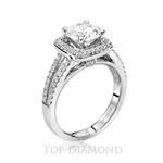 Scott Kay Halo Engagement Ring Setting M1594R515 - $500 GIFT CARD INCLUDED WITH PURCHASE. 