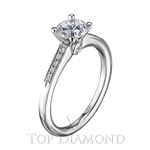 Scott Kay Classic Diamond Engagement Ring Setting M1132RD07 -$300 GIFT CARD INCLUDED WITH PURCHASE. 
