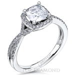 Scott Kay Classic Diamond Engagement Ring Setting M2304R510 - $500 GIFT CARD INCLUDED WITH PURCHASE. 
