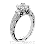 Scott Kay Dream Engagement Ring Setting M1869QR510 - $300 GIFT CARD INCLUDED WITH PURCHASE. 