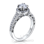 Scott Kay Filigree Engagement Ring Setting M1822R310 - $500 GIFT CARD INCLUDED WITH PURCHASE. 