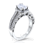 Scott Kay Filigree Engagement Ring Setting M1825R310 - $700 GIFT CARD INCLUDED WITH PURCHASE. 