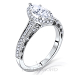 Scott Kay Filigree Engagement Ring Setting M1832FR515 - $500 GIFT CARD INCLUDED WITH PURCHASE. 