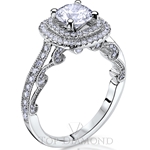 Scott Kay Filigree Engagement Ring Setting M2225R510 - $700 GIFT CARD INCLUDED WITH PURCHASE. 