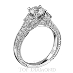 Scott Kay Classic Diamond Engagement Ring Setting M1645R310 - $500 GIFT CARD INCLUDED WITH PURCHASE. 