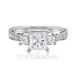 Scott Kay Classic Diamond Engagement Ring Setting M1721QR310 - $300 GIFT CARD INCLUDED WITH PURCHASE. 