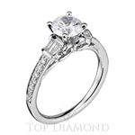 Scott Kay Classic Diamond Engagement Ring Setting M1739BR310 - $300 GIFT CARD INCLUDED WITH PURCHASE. 