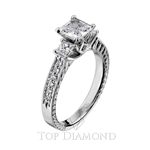 Scott Kay Classic Diamond Engagement Ring Setting M1745QR310 - $500 GIFT CARD INCLUDED WITH PURCHASE. 
