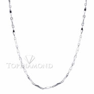 18K White Gold Chain C1615. 18K White Gold Chain C1615, Chains. Necklaces & Pendants. Top Diamonds & Jewelry