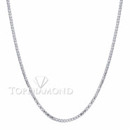 18K White Gold Chain C1619. 18K White Gold Chain C1619, Chains. Necklaces & Pendants. Top Diamonds & Jewelry
