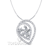 18K White Gold Diamond Pendant P1060. 18K White Gold Diamond Pendant P1060, Diamond Pendants. Necklaces & Pendants. Top Diamonds & Jewelry