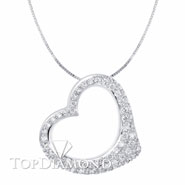 White Gold Diamond Pendant P1549. White Gold Diamond Pendant P1549, Diamond Pendants. Necklaces & Pendants. Top Diamonds & Jewelry