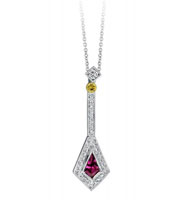 Simon G MP1309 Gemstone Pendant- $300 GIFT CARD INCLUDED WITH PURCHASE. 
