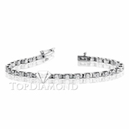 Diamond 18K White Gold Bracelet L1282. Diamond 18K White Gold Bracelet L1282, Diamond Bracelets. Bracelets. Top Diamonds & Jewelry
