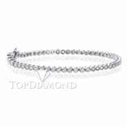 Diamond 18K White Gold Bracelet L1278. Diamond 18K White Gold Bracelet L1278, Diamond Bracelets. Bracelets. Top Diamonds & Jewelry