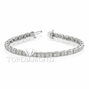 Diamond 18K White Gold Bracelet L1294. Diamond 18K White Gold Bracelet L1294, Diamond Bracelets. Bracelets. Top Diamonds & Jewelry
