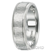 Ritani Men Wedding Band 60012H7-$300 GIFT CARD INCLUDED WITH PURCHASE. Ritani Men Wedding Band 60012H7-$300 GIFT CARD INCLUDED WITH PURCHASE, Wedding Bands. Ritani. Top Diamonds & Jewelry