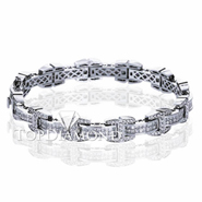 Diamond 18K White Gold Bracelet L1318. Diamond 18K White Gold Bracelet L1318, Diamond Bracelets. Bracelets. Top Diamonds & Jewelry