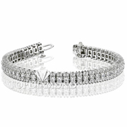 Diamond 18K White Gold Bracelet L1326. Diamond 18K White Gold Bracelet L1326, Diamond Bracelets. Bracelets. Top Diamonds & Jewelry