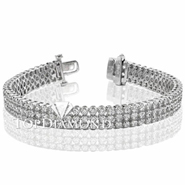 Diamond 18K White Gold Bracelet L1330. Diamond 18K White Gold Bracelet L1330, Diamond Bracelets. Bracelets. Top Diamonds & Jewelry