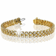 Diamond 18K Yellow Gold Bracelet L1331. Diamond 18K White Gold Bracelet L1331, Diamond Bracelets. Bracelets. Top Diamonds & Jewelry