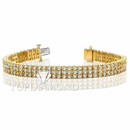 Diamond 18K Gold Bracelet L1338. Diamond 18K Gold Bracelet L1338, Diamond Bracelets. Bracelets. Top Diamonds & Jewelry