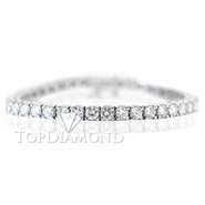 Diamond 18K White Gold Bracelet L1339. Diamond 18K White Bracelet L1339, Diamond Bracelets. Bracelets. Top Diamonds & Jewelry