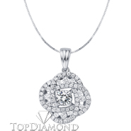 White Gold Diamond Pendant P1426. White Gold Diamond Pendant P1426, Diamond Pendants. Necklaces & Pendants. Top Diamonds & Jewelry