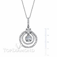18K White Gold Diamond Pendant Setting P2574. 18K White Gold Diamond Pendant Setting P2574, Diamond Pendants. Necklaces & Pendants. Top Diamonds & Jewelry