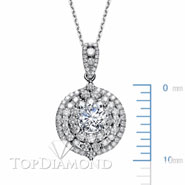 18K White Gold Diamond Pendant Setting P2576. 18K White Gold Diamond Pendant Setting P2576, Diamond Pendants. Necklaces & Pendants. Top Diamonds & Jewelry
