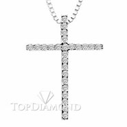 18K White Gold Diamond Pendant P2010. 18K White Gold Diamond Pendant P2010, Diamond Pendants. Necklaces & Pendants. Top Diamonds & Jewelry