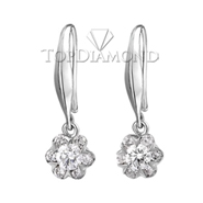 Diamond Dangling Earrings E1859. Diamond Dangling Earrings E1859, Dangle Earrings. Earrings. Top Diamonds & Jewelry