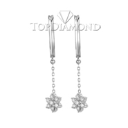 Diamond Dangling Earrings E1860. Diamond Dangling Earrings E1860, Dangle Earrings. Earrings. Top Diamonds & Jewelry