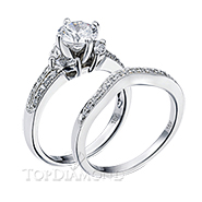 Diamond Engagement Set Mounting Style BD5015. Diamond Engagement Ring Setting & Wedding Band Set BD5015, Matching Sets. Engagement Ring Settings. Top Diamonds & Jewelry